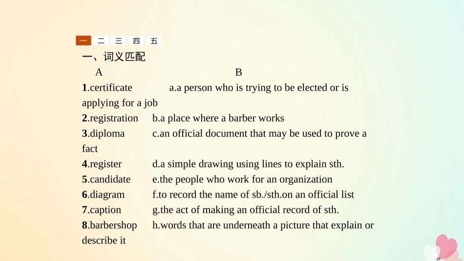 英语 Unit 19 Language Section Ⅳ Communication Workshop,Language Awareness,Culture Corner  Bulletin Board课件 北师大版选修7 课件_第2页