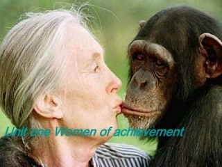 高中英语 第一单元 Women of achievement课件 新人教版必修4 课件