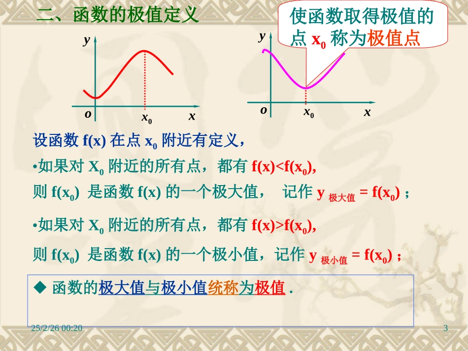 高中数学函数的最值与导数课件人教A版选修1-1 课件_第3页
