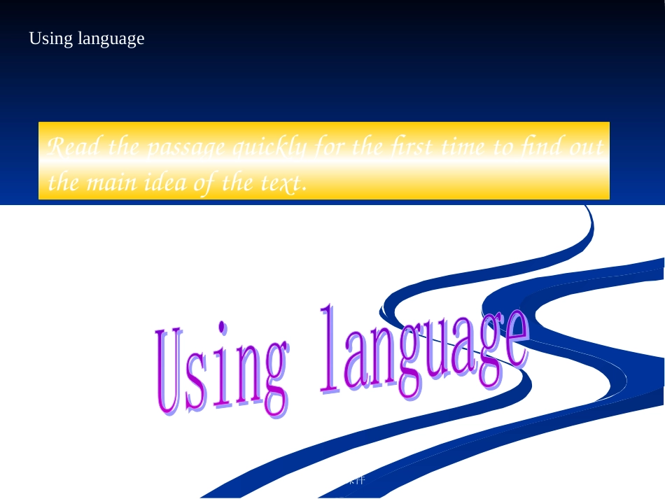 高中英语：Unit 4(Making the news)课件-word新人教版必修5 课件_第3页