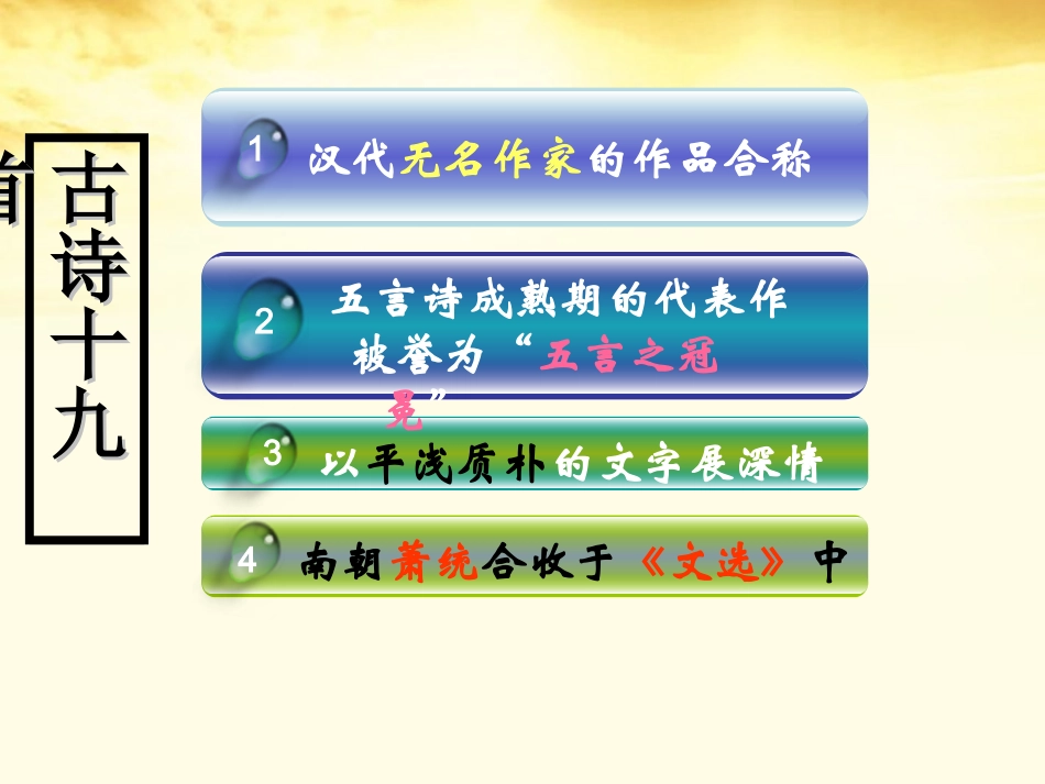 高中语文 271(涉江采芙蓉)课件 新人教版必修2 课件_第2页