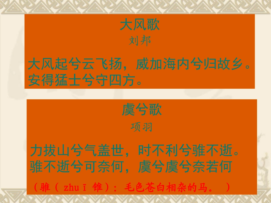 高一语文第二册 (鸿门宴)课件 3 课件_第1页