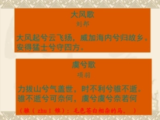 高一语文第二册 (鸿门宴)课件 3 课件