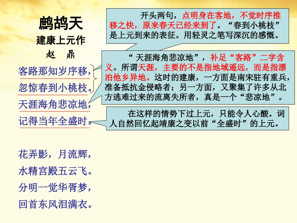 高中语文 第17课(爱国词四首)1课件 粤教版选修(唐诗宋词元散曲选读) 课件_第3页