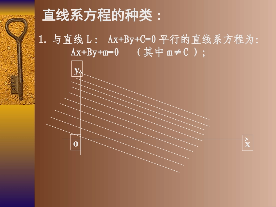 高二数学直线系方程课件 人教版 课件_第2页