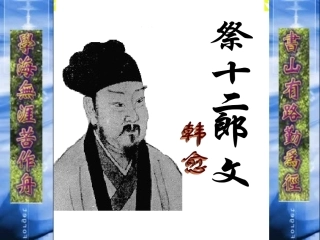 高中语文祭十二郎文课件1 人教版 课件