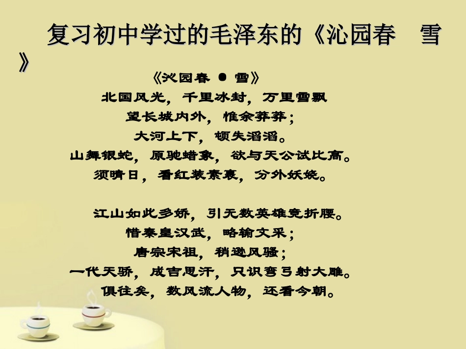 高中语文 贺新郎)辅助材料课件 新人教版选修(中国现代诗歌散文欣赏) 课件_第1页