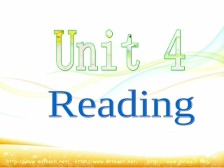 高三英语 Module10 Unit4 Reading ppt 课件
