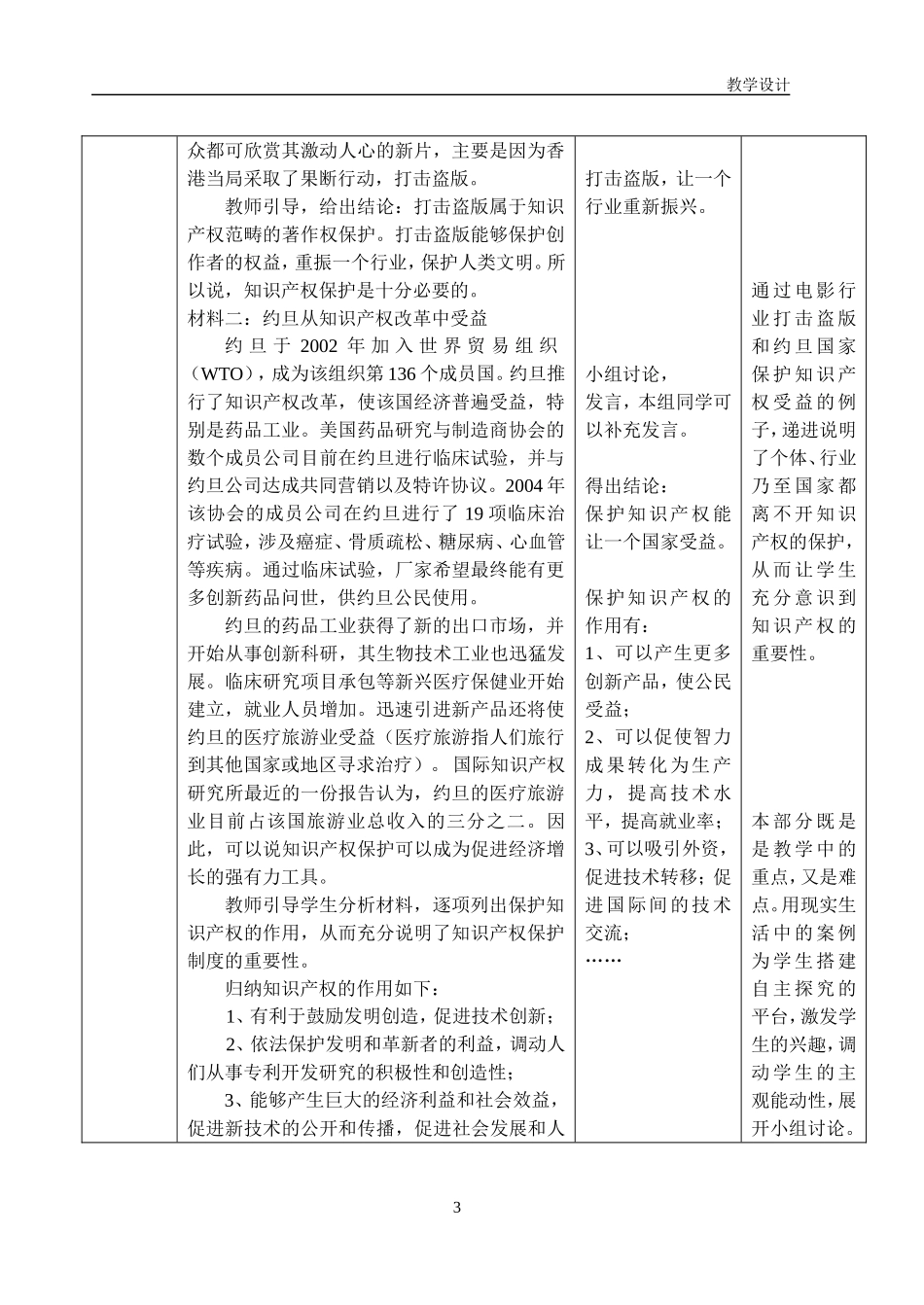 《技术发明与技术革新2》教学设计_第3页