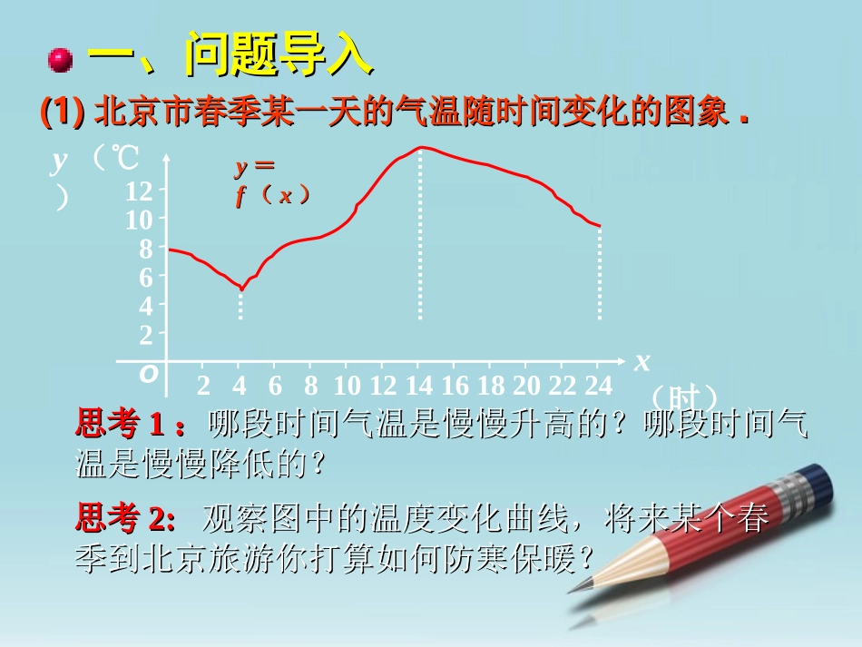 高中数学 函数的单调性与最大(小)值 课件 新人教A版必修1 课件_第2页