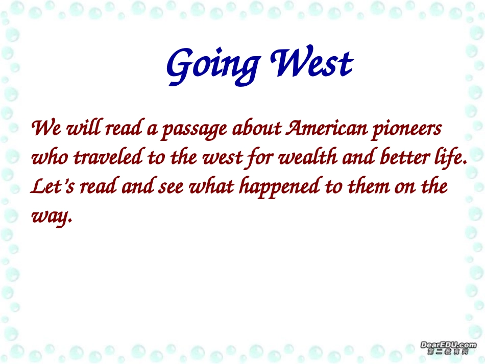 高三英语Unit6 reading 新课标 人教版 课件_第2页