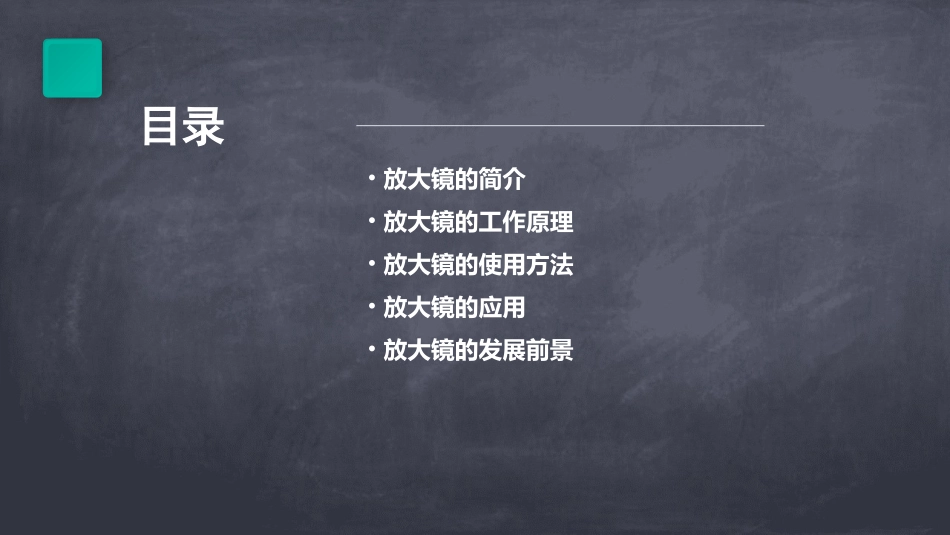 科教版六年级科学下册《放大镜》课件_第2页