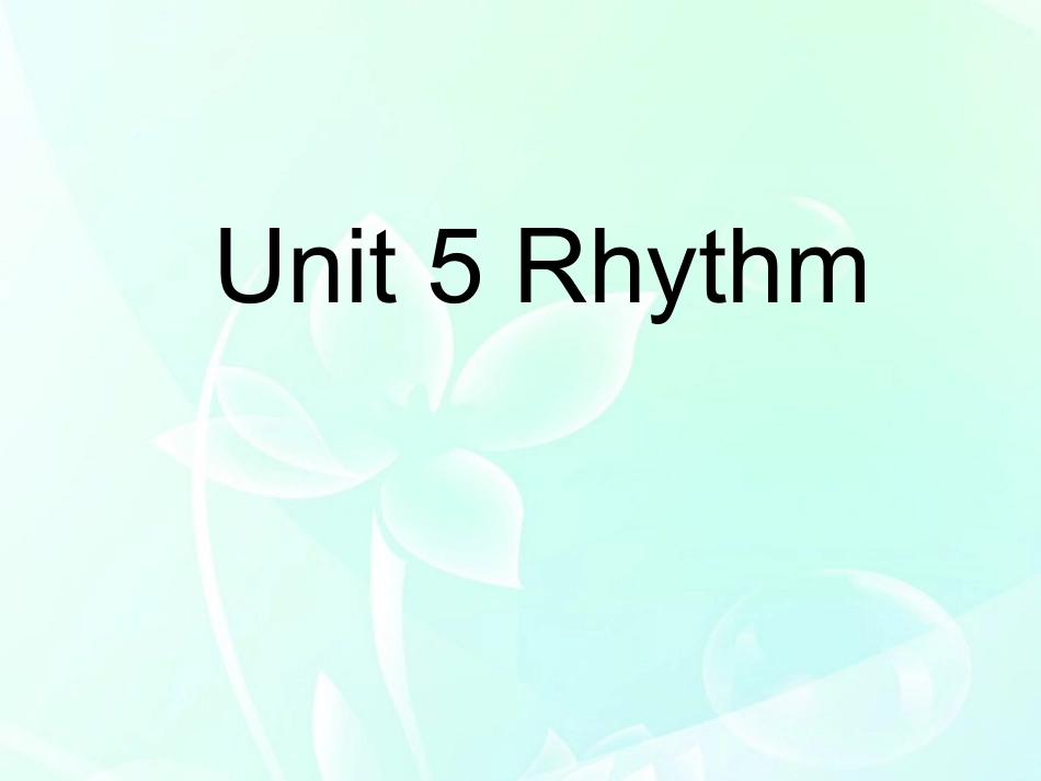 高中英语 Unit5 lesson1 Performance课件(1) 北师大版必修2 课件_第1页