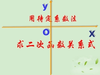 高中数学 223(待定系数法) 课件一 新人教B版必修1 课件