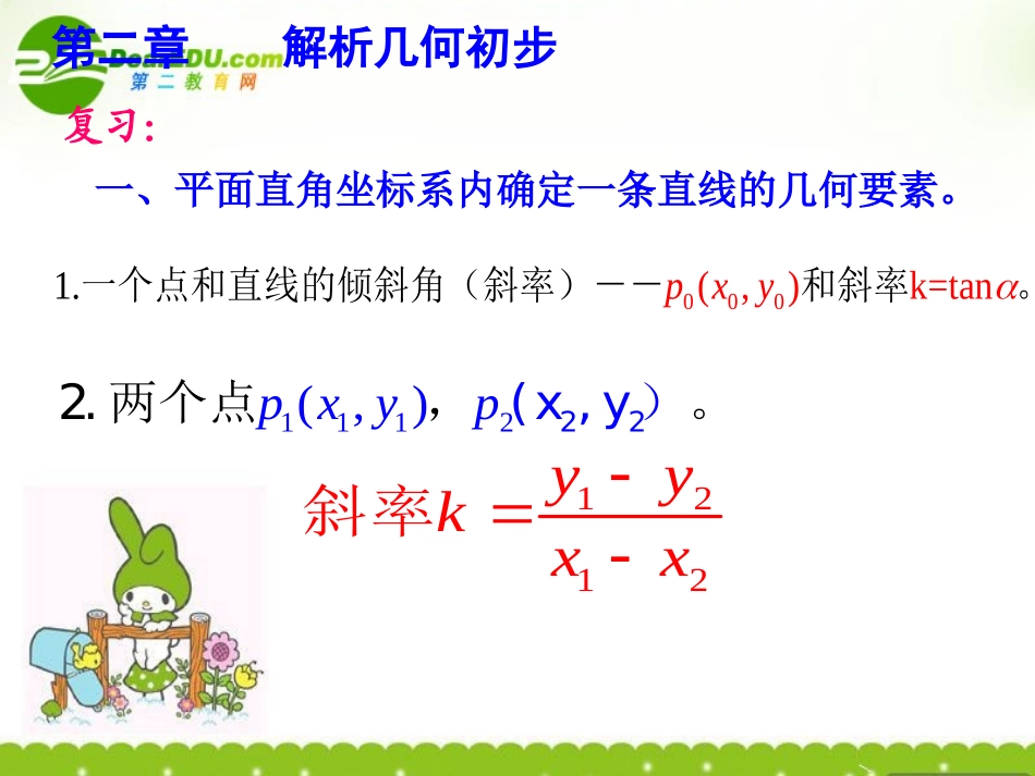 高中数学 直线的方程课件 北师大版必修2 课件_第2页