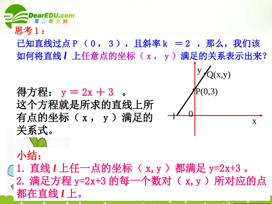 高中数学 直线的方程课件 北师大版必修2 课件_第3页