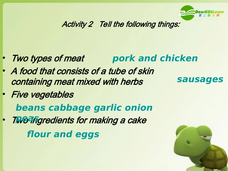 高中英语 Moudle 4(Carnival)-Everyday English课件 外研版必修5 课件_第3页