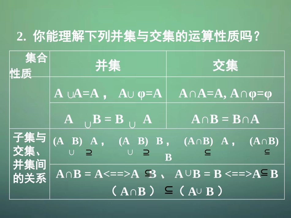 高中数学 113集合的基本运算课件 新人教A版必修1 课件_第2页