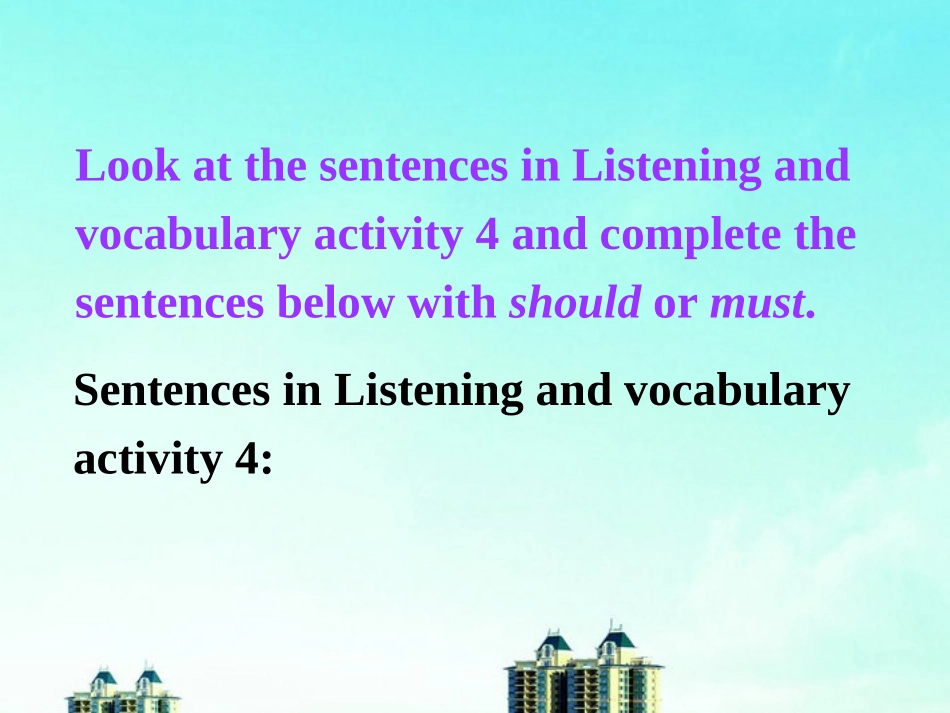 高中英语 Module 3Function课件 外研版必修4 课件_第3页