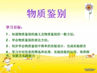 物质鉴别训练营 浙教版 课件