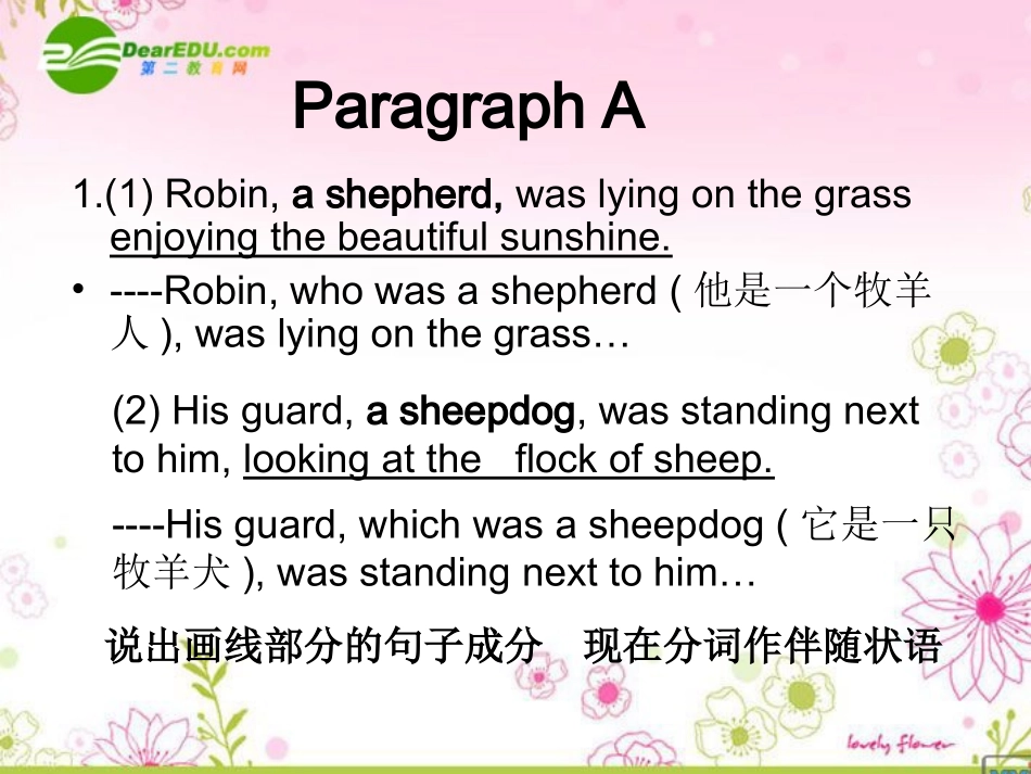 高中英语 unit5 animal friends-language pointst课件 上海新世纪版S1A 课件_第2页