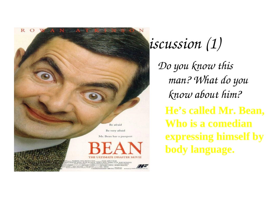 英语：Module3 Body language and Non-verbal communication课件(外研版必修4) 课件_第2页