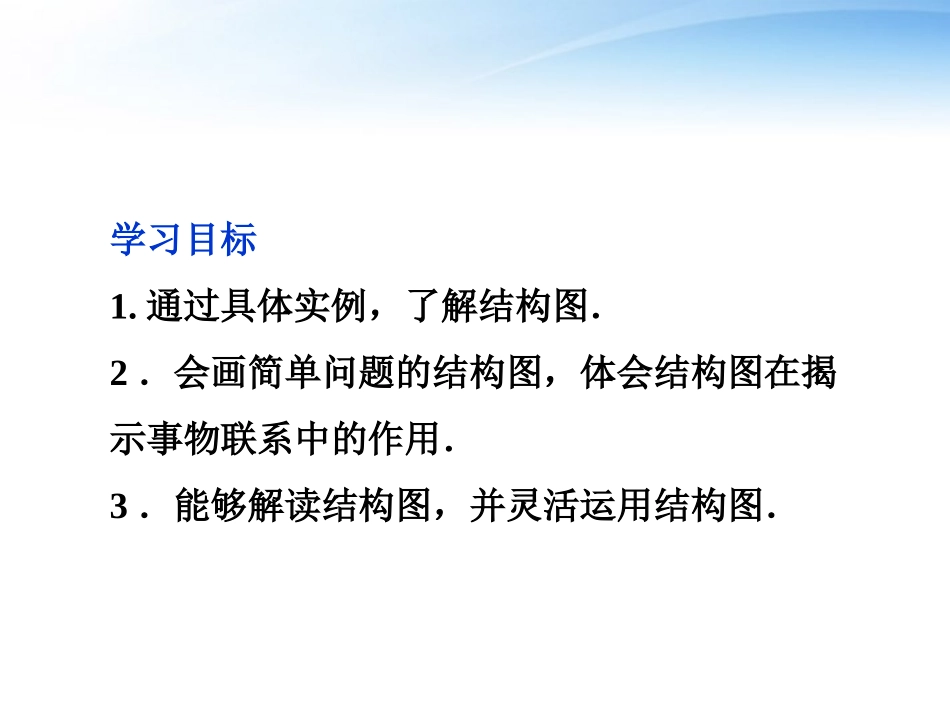 高中数学 第4章42结构图课件 新人教版选修1-2 课件_第2页