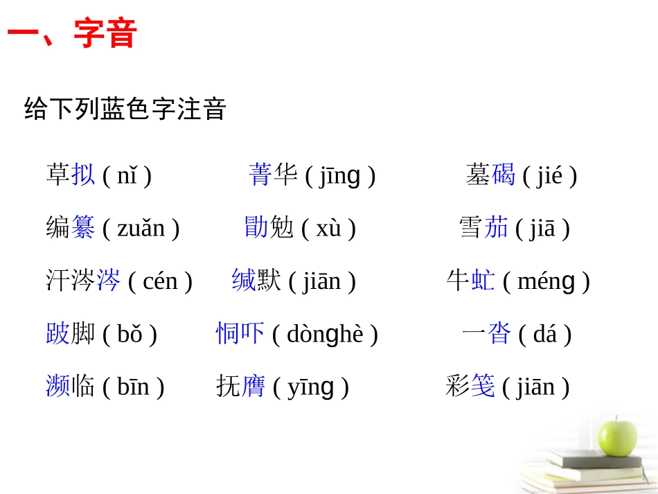 高考语文第一轮总复习必修4 现代文部分课件(浙江专版) 课件_第2页