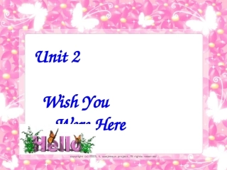 高中英语unit2 reading 课件牛津版必修2 课件