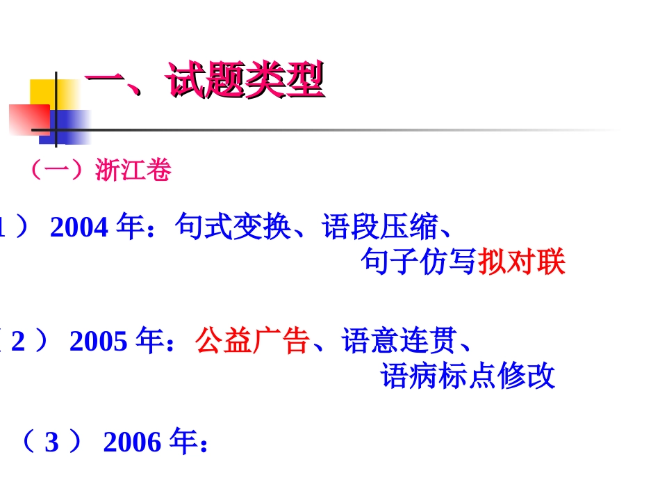 语言表达高考语文复习教学研讨会课件 新课标 人教版 课件_第2页