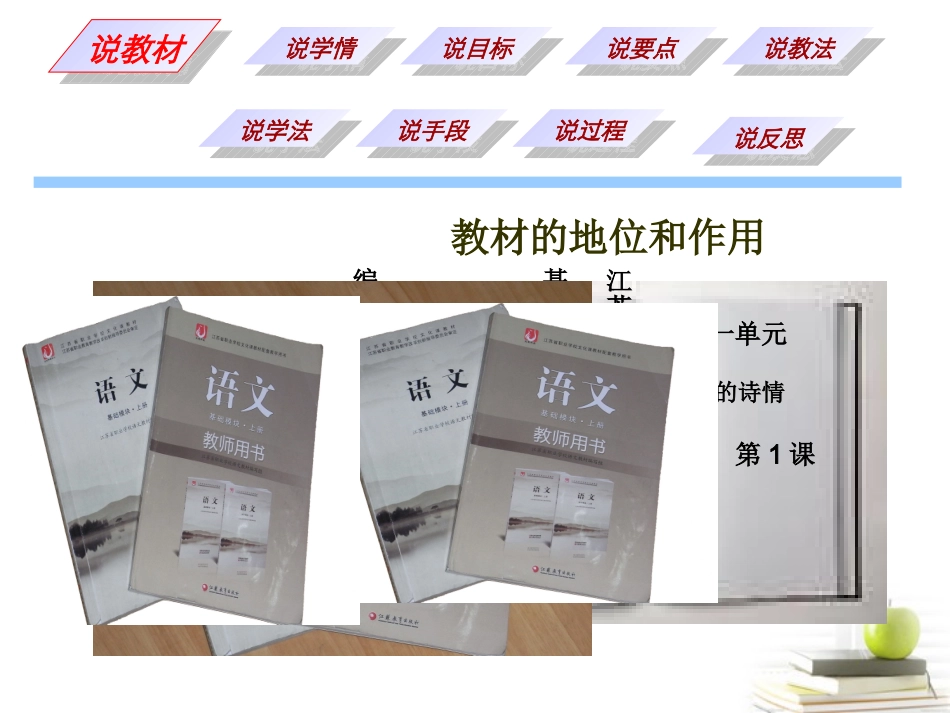 高中语文 111(沁园春·长沙)9同步课件 苏教版必修1 课件_第3页