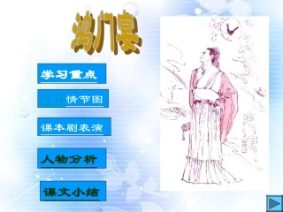 高中语文 第二单元第7课鸿门宴课件1 新人教版必修1 课件