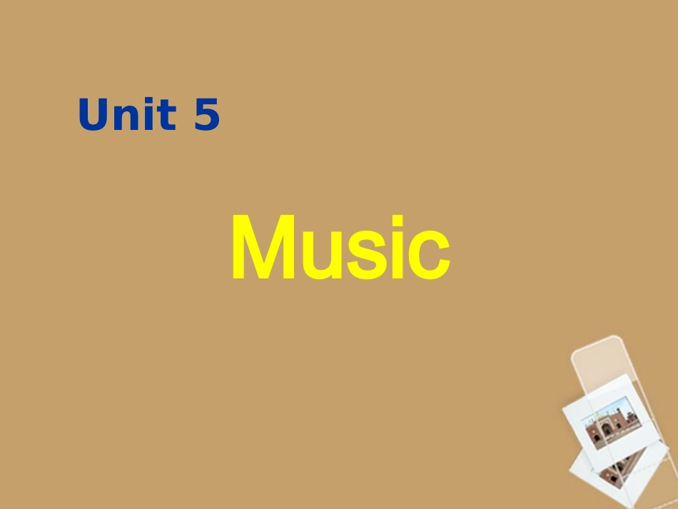 高中英语 Unit5 Warming up课件 新人教版必修2 课件_第1页