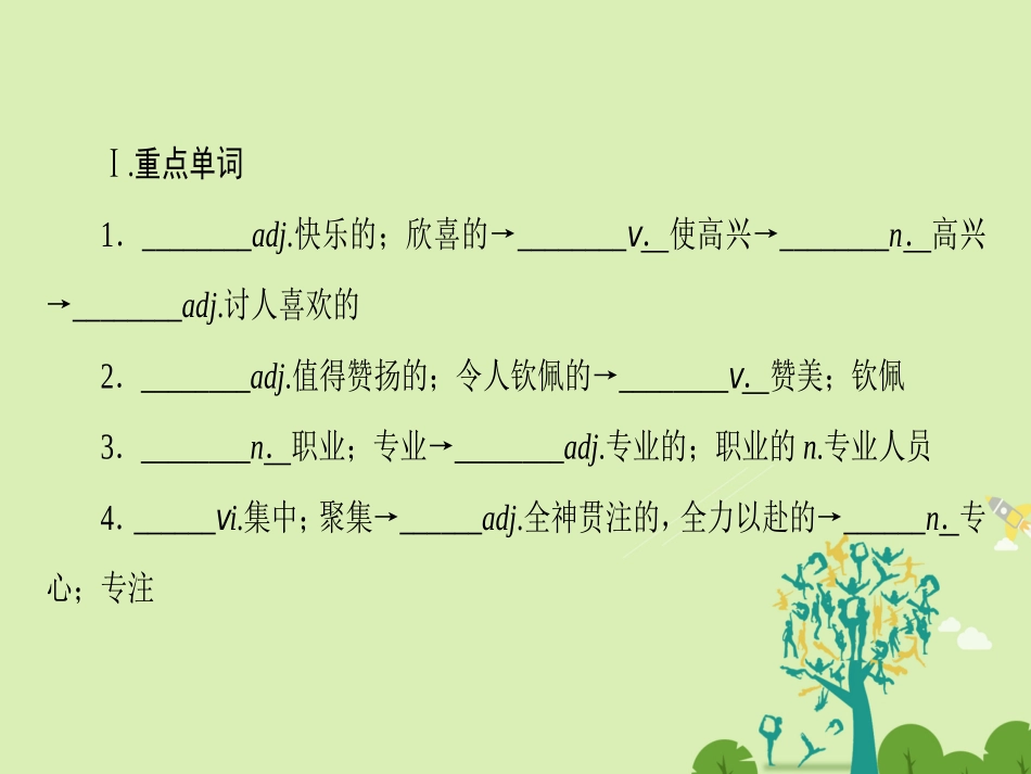 英语 Unit 4 Making the news单元尾 核心要点回扣课件 新人教版必修5 课件_第2页