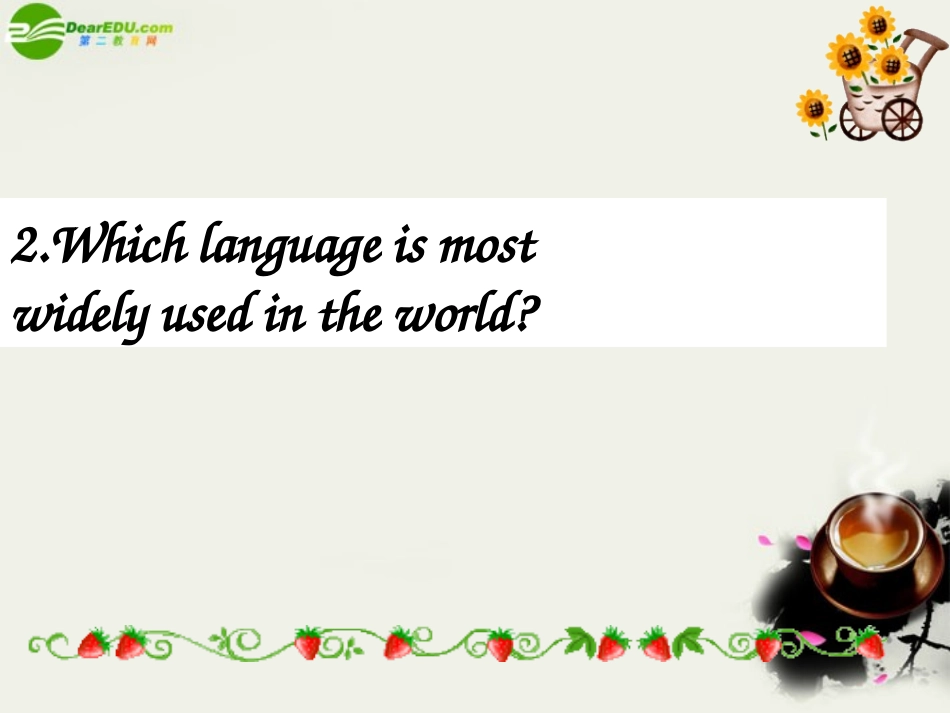 高中英语 Unit 2 English around the world 5课件 新人教版必修2 课件_第3页