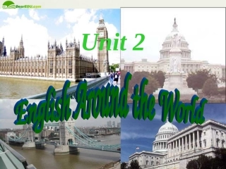 高中英语 Unit 2 English around the world 5课件 新人教版必修2 课件