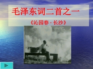 高中语文：11(沁园春长沙)课件(2)(沪教版第一册) 课件
