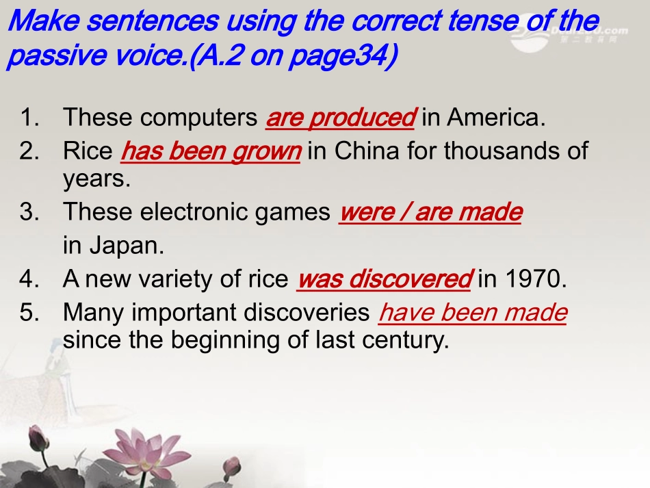 高一英语(M4-Grammar)课件_第2页