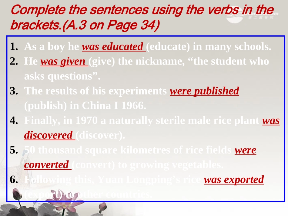 高一英语(M4-Grammar)课件_第3页