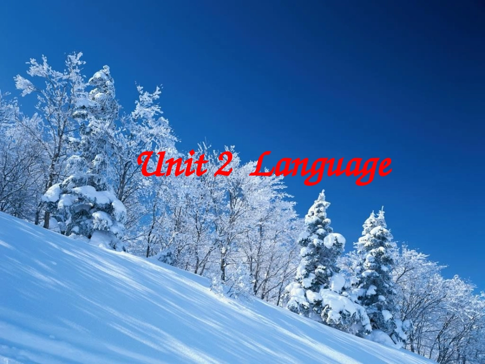 高中英语Unit 2 Language--project ppt 课件_第1页