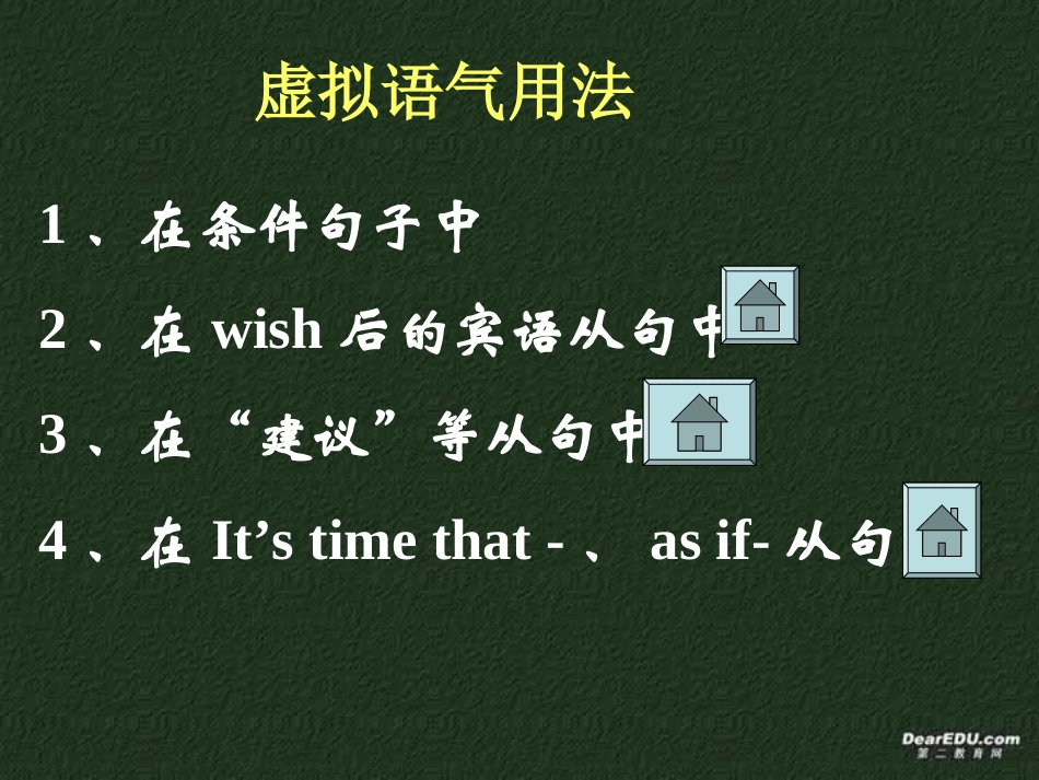 高三英语Subjunctive Mood 人教版 课件_第2页