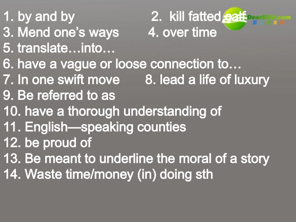 高中英语 unit 4 reading module9课件 牛津版选修9 课件_第2页