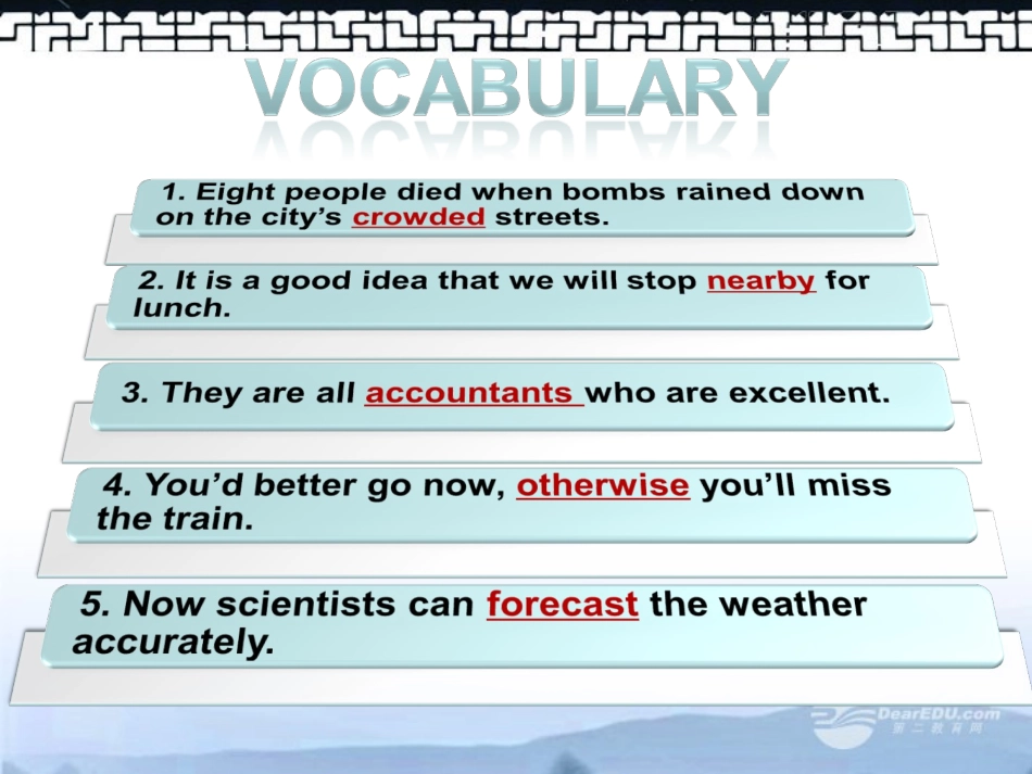 高一英语(unit1 lesson4阅读)课件_第2页