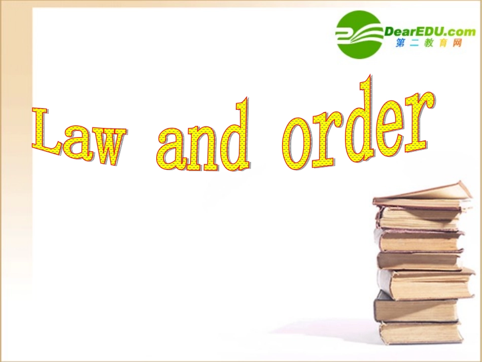 高三英语 Unit4 law and order-Language points课件 牛津译林版选修10 课件_第1页
