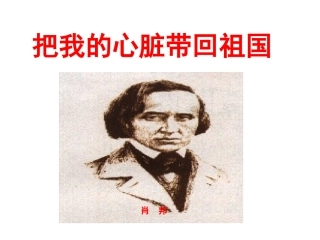 把我的心脏带回祖国1