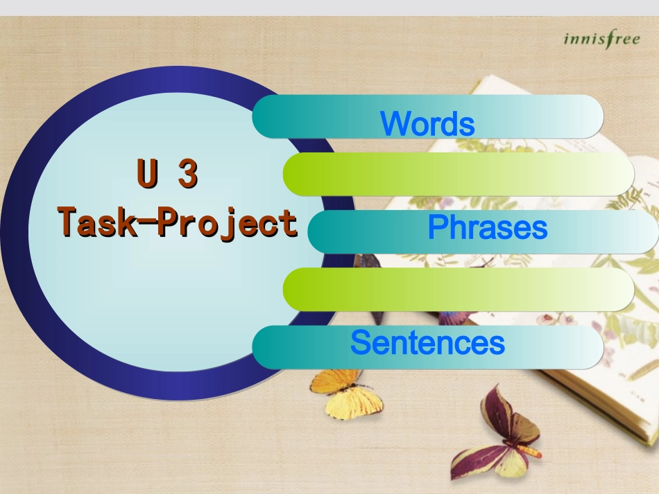 高中英语(Unit 3 The meaning of colour Task Project知识点课件 牛津译林版选修9 课件_第1页