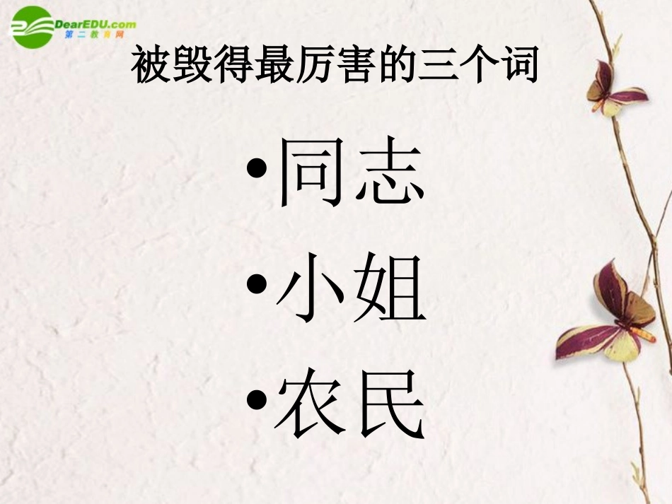 高中语文(陈奂生上城 )优秀课件 人教版第四册 课件_第3页