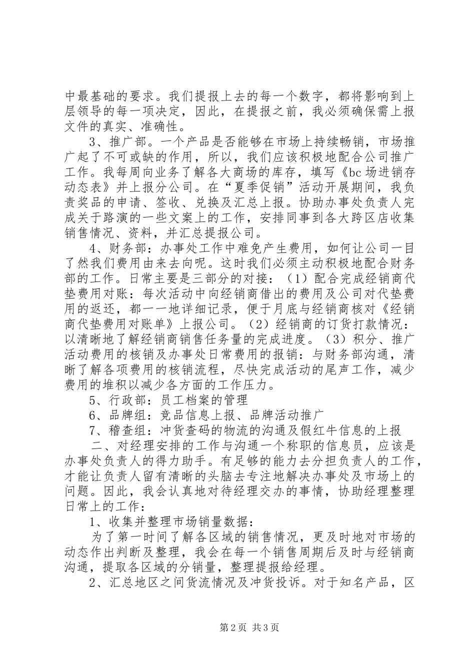 公司信息主管工作总结及年度工作计划 _第2页