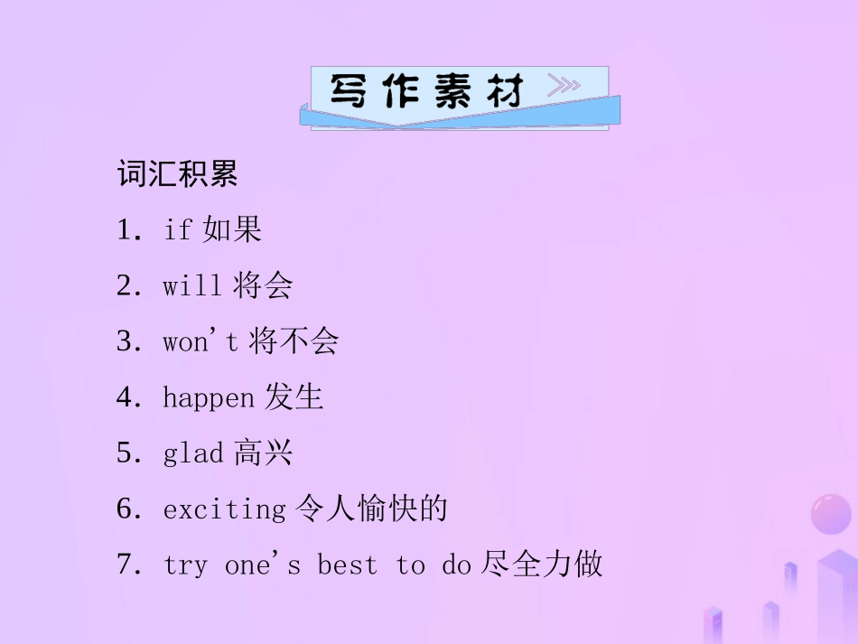 秋八年级英语上册 Unit 10 If you go to the party，you ll have a great time(第5课时)Section B(3a 4)导学课件 (新版)人教新目标版 课件_第3页