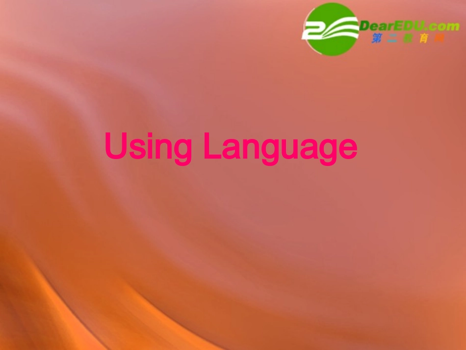 高中英语 Unit 4Learning efficiently-Using Language课件 新人教选修10 课件_第2页